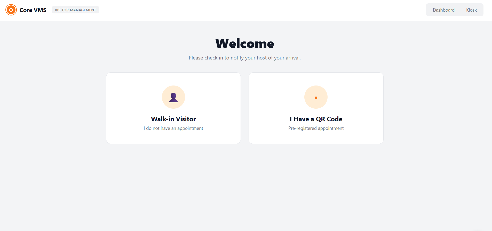 Core Visitor Management System